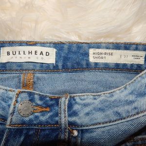 BULLHEAD distressed denim jean shorts